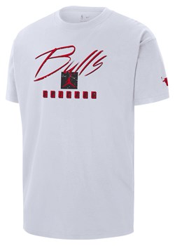 T-shirt męski Jordan NBA Max90 Chicago Bulls Courtside Statement Edition - Biel ze sklepu Nike poland w kategorii T-shirty męskie - zdjęcie 163547907