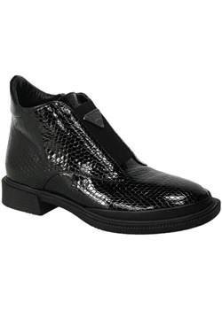 Trzewiki Venezia G3952302T525 Black Czarne Skórzane ze sklepu EuroButy.com.pl w kategorii Botki - zdjęcie 163555397