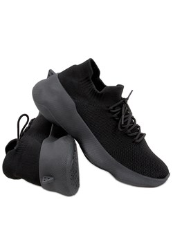 Skarpetkowe buty sportowe Desire All Black czarne ze sklepu ButyModne.pl w kategorii Buty sportowe damskie - zdjęcie 163556449