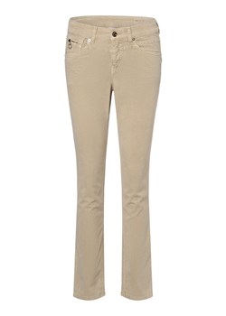 MAC Spodnie Kobiety Bawełna beżowy jednolity ze sklepu vangraaf w kategorii Spodnie damskie - zdjęcie 163562557