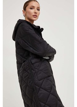 Answear Lab kurtka damska kolor czarny przejściowa oversize ze sklepu ANSWEAR.com w kategorii Płaszcze damskie - zdjęcie 163565127