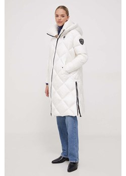 Blauer kurtka puchowa damska kolor biały zimowa ze sklepu ANSWEAR.com w kategorii Kurtki damskie - zdjęcie 163573178