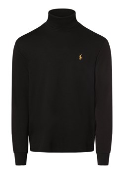 Polo Ralph Lauren Męska bluza nierozpinana Mężczyźni Bawełna czarny jednolity ze sklepu vangraaf w kategorii Bluzy męskie - zdjęcie 163574345
