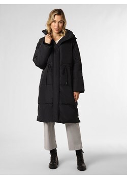 IPURI Damski płaszcz pikowany Kobiety Sztuczne włókno granatowy jednolity ze sklepu vangraaf w kategorii Płaszcze damskie - zdjęcie 163574445