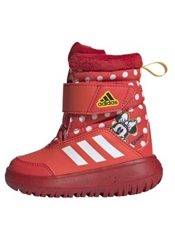 Buty adidas Winterplay Disney Minnie Jr IG7191 czerwone ze sklepu ButyModne.pl w kategorii Buty zimowe dziecięce - zdjęcie 163577459