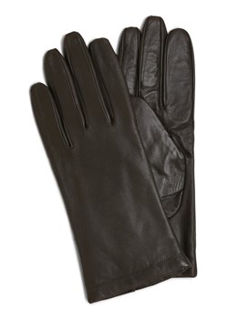 KESSLER Skórzane rękawiczki Kobiety skóra oliwkowy jednolity ze sklepu vangraaf w kategorii Rękawiczki damskie - zdjęcie 163583869