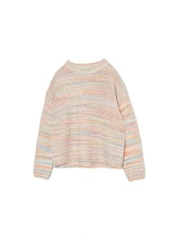 Cropp - Kolorowy sweter - kremowy ze sklepu Cropp w kategorii Swetry damskie - zdjęcie 163585047