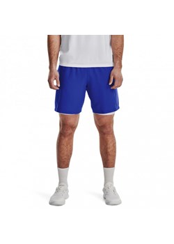 Męskie spodenki treningowe Under Armour UA Woven Graphic Shorts - niebieskie ze sklepu Sportstylestory.com w kategorii Spodenki męskie - zdjęcie 163589048