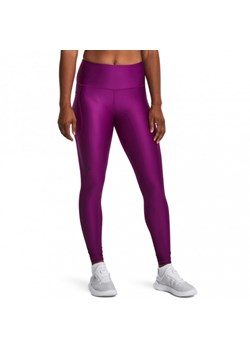 Damskie legginsy treningowe Under Armour HG Armour HiRise Leg - fioletowe ze sklepu Sportstylestory.com w kategorii Spodnie damskie - zdjęcie 163589416