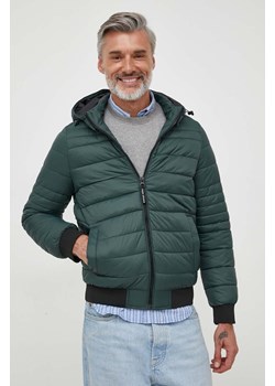 Pepe Jeans kurtka męska kolor zielony przejściowa ze sklepu ANSWEAR.com w kategorii Kurtki męskie - zdjęcie 163594166