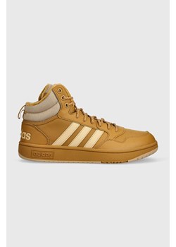 adidas sneakersy HOOPS kolor brązowy ze sklepu ANSWEAR.com w kategorii Buty sportowe męskie - zdjęcie 163594379