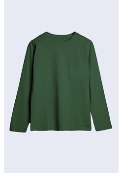 Bluzka z kieszonką i długim rękawem - zielona - unisex - Limited Edition ze sklepu 5.10.15 w kategorii T-shirty chłopięce - zdjęcie 163599237