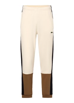 Lacoste Spodnie dresowe Mężczyźni écru jednolity ze sklepu vangraaf w kategorii Spodnie męskie - zdjęcie 163601566