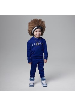 Dwuczęściowy zestaw dla maluchów Jordan Sustainable Pullover Hoodie Set - Niebieski ze sklepu Nike poland w kategorii Dresy chłopięce - zdjęcie 163602747