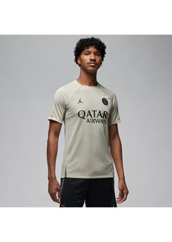 Męska koszulka piłkarska z krótkim rękawem Jordan Dri-FIT Paris Saint-Germain Strike (wersja trzecia) - Brązowy ze sklepu Nike poland w kategorii T-shirty męskie - zdjęcie 163602766