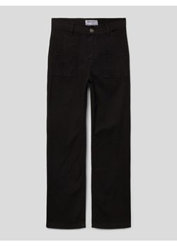 Spodnie materiałowe z wpuszczaną kieszenią ze sklepu Peek&Cloppenburg  w kategorii Spodnie chłopięce - zdjęcie 163602965