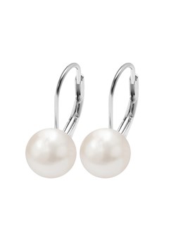 Kolczyki srebrne z perłami ze sklepu YES.pl w kategorii Kolczyki - zdjęcie 163626625