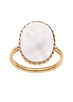 Pierścionek złoty z masą perłową - Pearls ze sklepu YES.pl w kategorii Pierścionki - zdjęcie 163627246