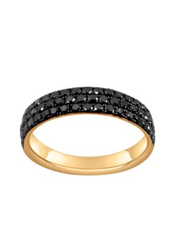 Pierścionek złoty z czarnymi diamentami - Midnight ze sklepu YES.pl w kategorii Pierścionki - zdjęcie 163627418
