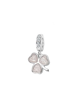 Beads srebrny z masą perłową i cyrkoniami - Dots ze sklepu YES.pl w kategorii Zawieszki - zdjęcie 163628025