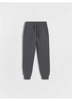 Reserved - Dresowe spodnie jogger - ciemnoszary ze sklepu Reserved w kategorii Spodnie chłopięce - zdjęcie 163631169