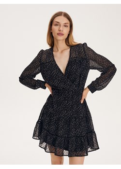 Reserved - Sukienka mini z falbaną - wielobarwny ze sklepu Reserved w kategorii Sukienki - zdjęcie 163631275