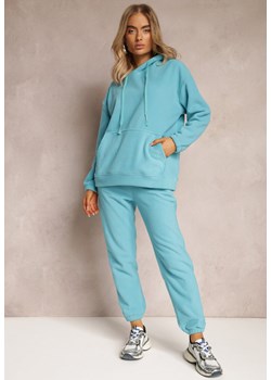 Niebieski 2-częściowy Komplet Dresowy z Bluzą i Spodniami Maddeve ze sklepu Renee odzież w kategorii Dresy damskie - zdjęcie 163632927