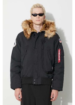 Alpha Industries kurtka Polar Jacket SV męska kolor czarny zimowa 133141.03 ze sklepu PRM w kategorii Kurtki męskie - zdjęcie 163647099