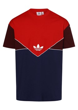 adidas Originals T-shirt męski Mężczyźni Bawełna granatowy jednolity ze sklepu vangraaf w kategorii T-shirty męskie - zdjęcie 163649135