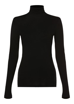 ARMEDANGELS Damska koszulka z długim rękawem - Grazilliaa Kobiety Dżersej czarny jednolity ze sklepu vangraaf w kategorii Bluzki damskie - zdjęcie 163649156