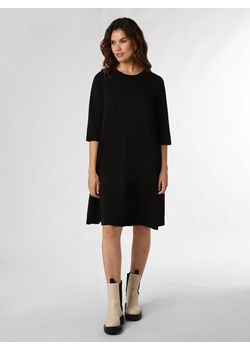 soyaconcept® Sukienka damska Kobiety Sztuczne włókno czarny jednolity ze sklepu vangraaf w kategorii Sukienki - zdjęcie 163649286