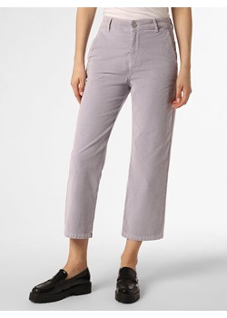 Opus Spodnie Kobiety Bawełna bzowy jednolity ze sklepu vangraaf w kategorii Spodnie damskie - zdjęcie 163649329