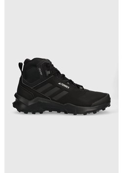 adidas TERREX buty AX4 Mid Beta COLD.RDY męskie kolor czarny ocieplone ze sklepu ANSWEAR.com w kategorii Buty trekkingowe męskie - zdjęcie 163650888
