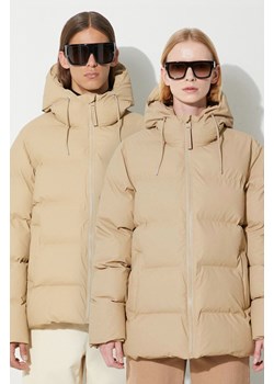 Rains kurtka 15120 Jackets kolor beżowy zimowa ze sklepu PRM w kategorii Kurtki męskie - zdjęcie 163653549