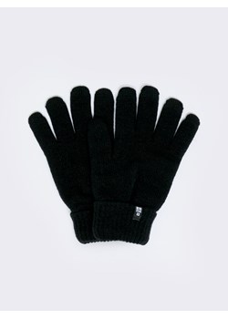 Rękawiczki męskie czarne Seolo 906 ze sklepu Big Star w kategorii Rękawiczki męskie - zdjęcie 163662439