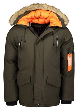 Geographical Norway Parka &quot;Arnold&quot; w kolorze khaki ze sklepu Limango Polska w kategorii Parki męskie - zdjęcie 163667745