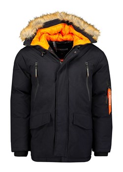 Geographical Norway Parka &quot;Arnold&quot; w kolorze granatowym ze sklepu Limango Polska w kategorii Parki męskie - zdjęcie 163667749