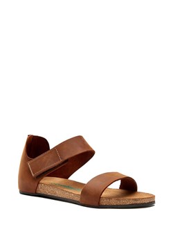 Comfortfusse Skórzane sandały w kolorze brązowym ze sklepu Limango Polska w kategorii Sandały damskie - zdjęcie 163668017
