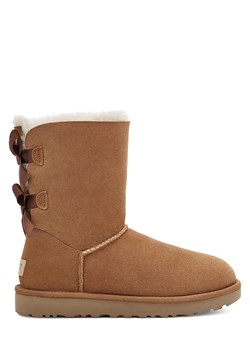 UGG Botki "Baily Bow II" w kolorze brązowym z wełny jagnięcej - id: 10970760 - marki UGG - 163668277 UGG Botki "Baily Bow II" w kolorze brązowym z wełny jagnięcej ze sklepu Limango Polska w kategorii Śniegowce damskie - zdjęcie 163668277