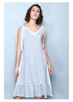 H.H.G. Sukienka w kolorze białym ze sklepu Limango Polska w kategorii Sukienki - zdjęcie 163670637