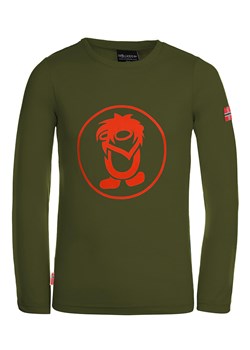 Trollkids Koszulka funkcyjna &quot;Troll&quot; w kolorze khaki ze sklepu Limango Polska w kategorii T-shirty chłopięce - zdjęcie 163674089