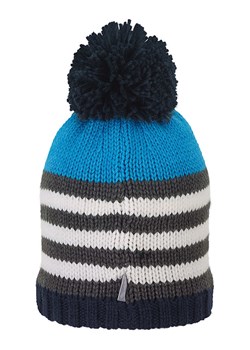 Sterntaler Dzianinowa czapka w kolorze szaro-niebiesko-granatowym ze sklepu Limango Polska w kategorii Czapki dziecięce - zdjęcie 163675239
