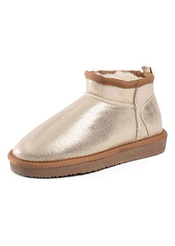 ISLAND BOOT Botki zimowe "Mihika" w kolorze beżowym ze sklepu Limango Polska w kategorii Buty zimowe dziecięce - zdjęcie 163676165