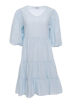 Marc O&apos;Polo DENIM Sukienka w kolorze błękitno-białym ze wzorem ze sklepu Limango Polska w kategorii Sukienki - zdjęcie 163679509