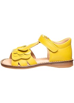 BO-BELL Skórzane sandały w kolorze żółtym ze sklepu Limango Polska w kategorii Sandały dziecięce - zdjęcie 163680138
