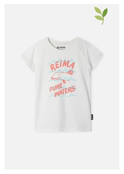Reima Koszulka &quot;Silein&quot; w kolorze białym ze sklepu Limango Polska w kategorii T-shirty chłopięce - zdjęcie 163681627