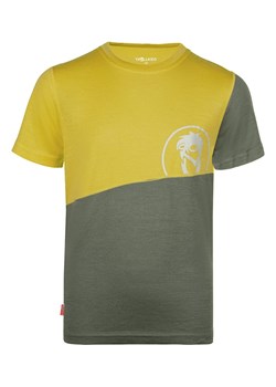 Trollkids Koszulka funkcyjna &quot;Sandefjord&quot; w kolorze oliwkowo-żółtym ze sklepu Limango Polska w kategorii T-shirty chłopięce - zdjęcie 163681866