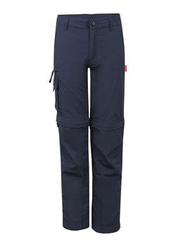 Trollkids Spodnie trekkingowe Zipp-Off &quot;Oppland&quot;- Slim fit - w kolorze granatowym ze sklepu Limango Polska w kategorii Spodnie chłopięce - zdjęcie 163683978