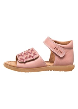 POM POM Skórzane sandały w kolorze jasnoróżowym ze sklepu Limango Polska w kategorii Sandały dziecięce - zdjęcie 163685378