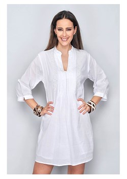 H.H.G. Sukienka w kolorze białym ze sklepu Limango Polska w kategorii Sukienki - zdjęcie 163685975